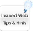 Insured Web Helpful Tips & Hints